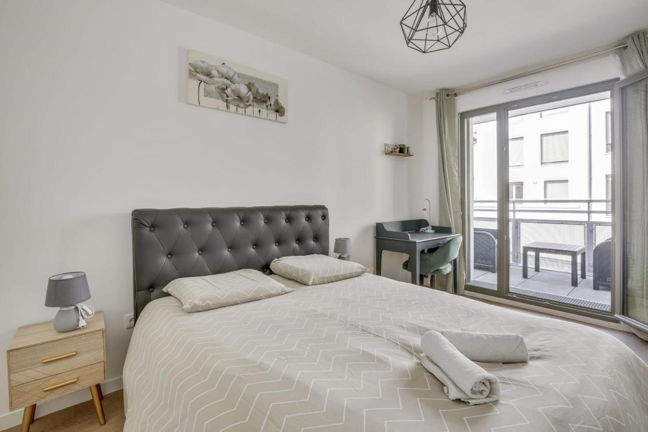 Superbe appartement avec balcon et parking proche Paris Saint-Denis  Extérieur photo